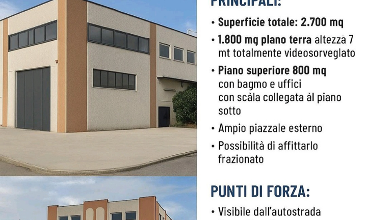 Capannone uscita sancesareo