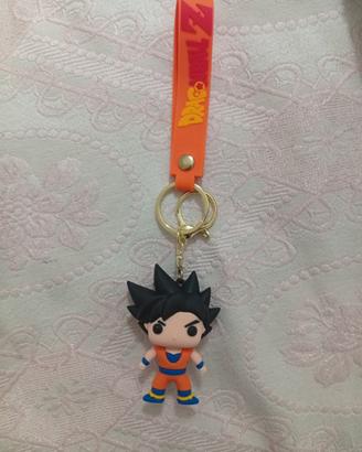 portachiavi goku dragon ball z in gomma 