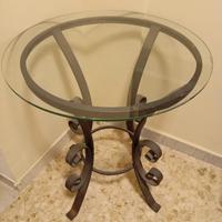 Tavolo ferro battuto 