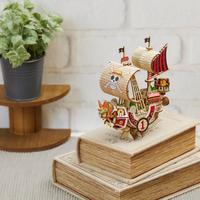 One Piece - Thousand Sunny - Model Kit in Legno