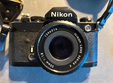 NIKON FM + Nikon serie E 50/1,8
