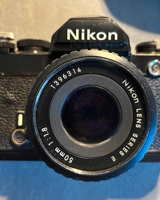 NIKON FM + Nikon serie E 50/1,8