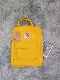 zaino Fjallraven Kanken giallo  - Nuovo 