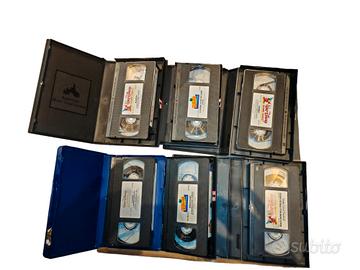 VHS cassette Disney originali vintage collezione