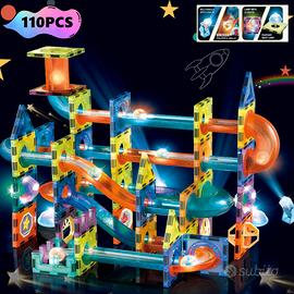 BINZKBB Deluxe 110 Pezzi Set Costruzioni Magnetich