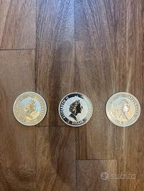 3 ONCE AUSTRALIA KOOKABURRA 1991 1992 1996