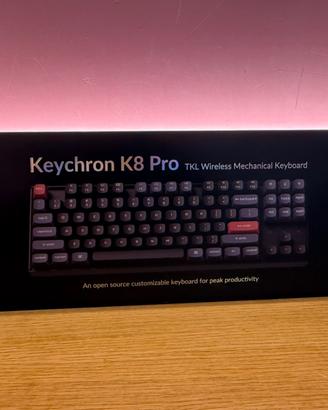 Tastiera keychron k8 pro