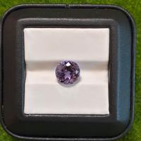 Alessandrite 6.20 ct taglio Round certificata