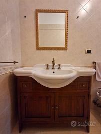 Mobile da bagno arte povera