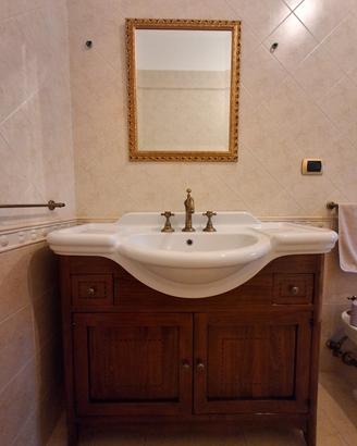 Mobile da bagno arte povera