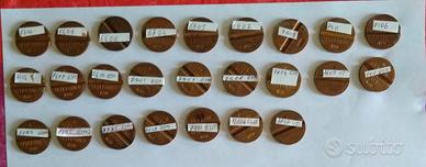 gettoni da collezione 81 gettoni telefonici serie