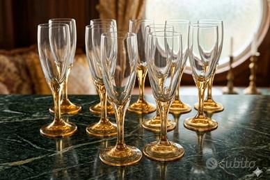 Lotto 11 Flûte Champagne Vintage - Gambo Ambrato L