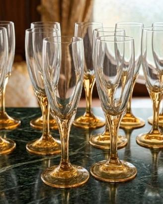 Lotto 11 Flûte Champagne Vintage - Gambo Ambrato L