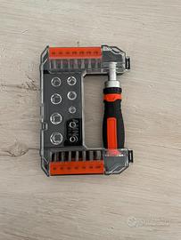 Set di cacciaviti e punte a cricchetto