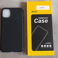 JETech Cover per iPhone 11 in silicone nero