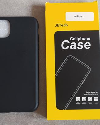 JETech Cover per iPhone 11 in silicone nero