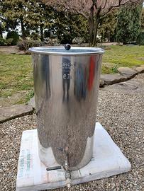 botte in acciaio inox 75 lt 