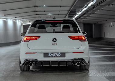 DIFFUSORE PARAURTI POSTERIORE VW GOLF 8 e 8.5 GTI 