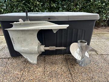 PIEDE VOLVO PENTA 290 CON ELICHE B6 DUOPROP