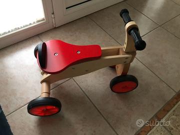 Quadriciclo legno bolide Small Foot triciclo bici