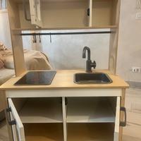 Cucina Ikea in legno