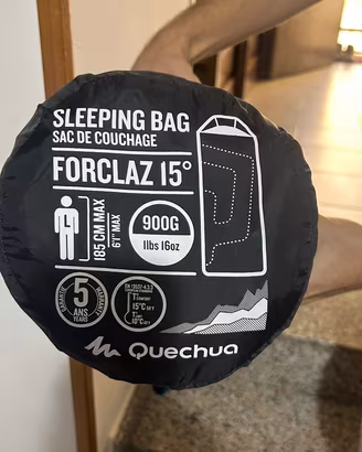 Sacco a pelo QUECHUA + tappetino QUECHUA