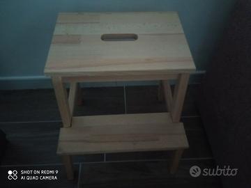 Sgabelli in legno