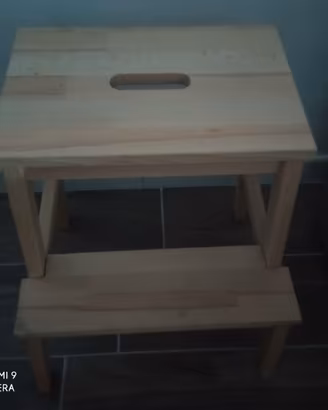 Sgabelli in legno