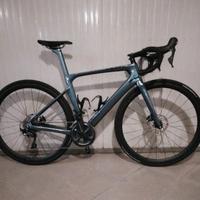Bici da corsa tg S in carbonio 