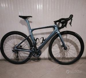 Bici da corsa tg S in carbonio 