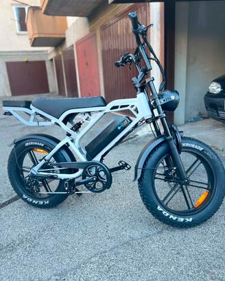 Bike Elettrica 20” Ammortizzata (Stile Scrambler)