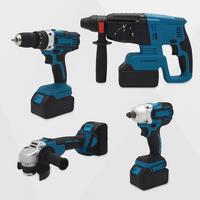 KIT 4 IN1 - TRAPANI + TASSELLATORE+ SMERIGLIATRICE