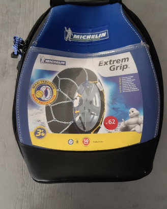 Catene Neve Michelin extrem grip N 62 - MAI USATE
