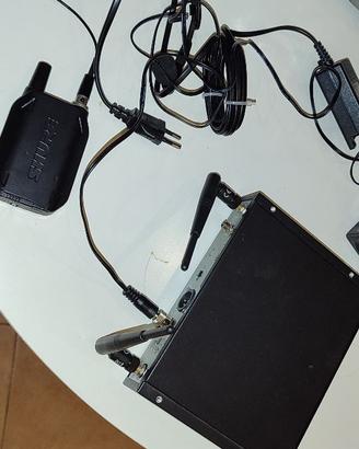 Radio microfono per saxofono