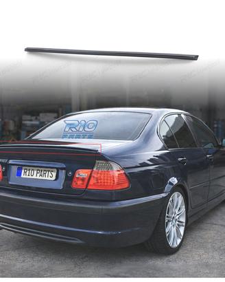 SPOILER BMW E46 SEDAN 98-05 LOOK M NERO LUCIDO