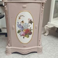 mobiletto shabby rosa