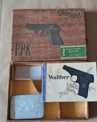 Scatola Walther  per PPK Zella Mehlis anni '40