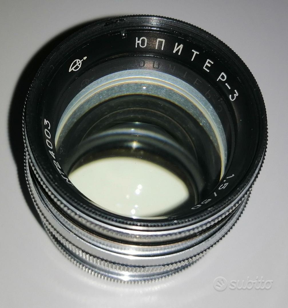 Objectif Jupiter-3 50mm F/1.5 Monture M39/L39 - Avec Adaptateur Leica M - Occasion