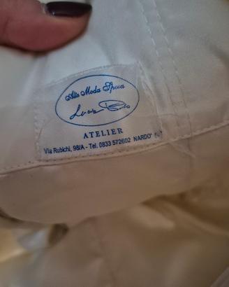  abito da sposa cucito su misura 