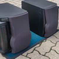 Coppia casse Kenwood tweeter, medi e woofer