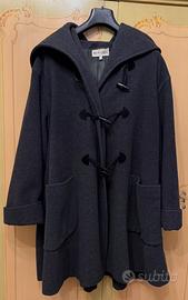 Cappotto vintage con cappuccio e alamari