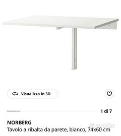 Tavolo da Ribalta Ikea, salvaspazio