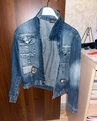 Giacca jeans con tasche