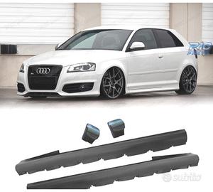 MINIGONNE LATERALI AUDI A3 8P 03-11 3 PORTE LOOK S