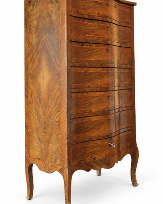 Settimino antiquariato noce gusto Luigi XV