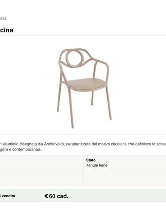 Poltroncine e tavoli da esterno EMU