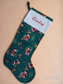Calza per Natale, per la Befana