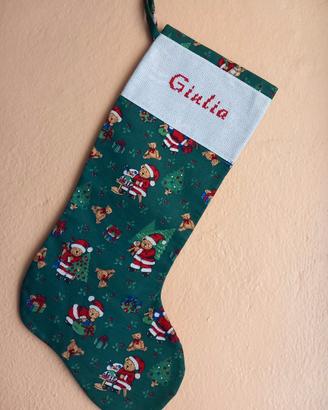 Calza per Natale, per la Befana