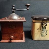 Set macina caffè vintage.