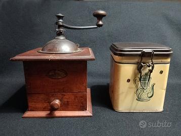 Set macina caffè vintage.